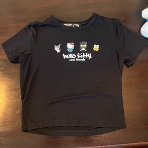 Hello kitty crop top